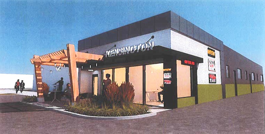 The Warsaw Board of Works on Friday approved an encroachment agreement between the city and Didier Holdings LLC to allow a proposed pergola to encroach into the right-of-way in front of the WRSW building, 216 W. Market St. Shown is a rendering of what the pergola is planned to look like. Concept rendering provided.