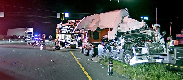 2 Semis Involved In Accident On U.S. 30