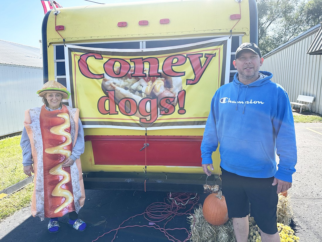 Mania Coney Island offers Coney dogs and more at 1613 W. Lake St., Warsaw. Pictured (L to R) are Ashley Housouer and owner Kevin Frentner. Photo by David Slone, Times-Union