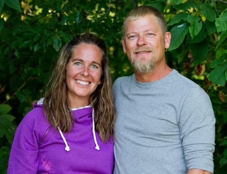 Melissa Boggs (L) is running for clerk of Kosciusko Circuit and Superior Courts in 2024. She is pictured with her husband, Denny Boggs. Photo Provided