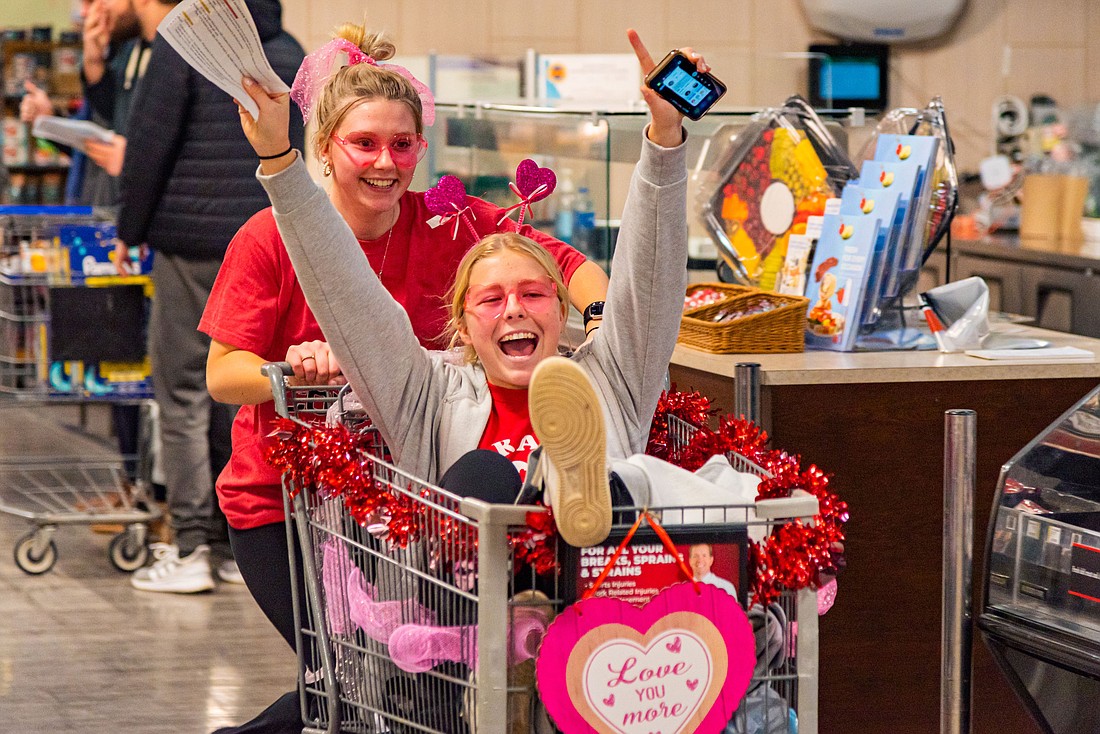 Grace College and Mission Point Community Church will hold the 13th annual Supermarket Sweep on Jan. 31 at Kroger, 2211 E. Center St., Warsaw. Photo Provided.