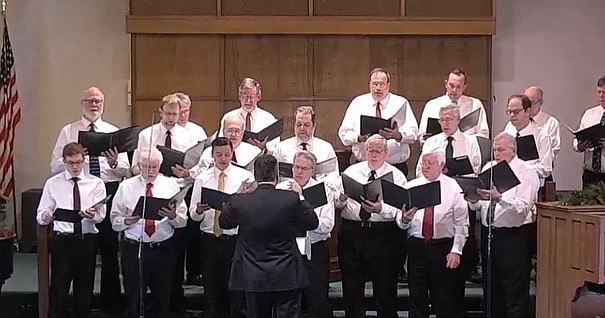 The Brothers in Harmony, a 25-voice local men’s chorus, will present “An Evening With the Brothers in Harmony” on Feb. 26 at 6:30 p.m. in the chapel of Grace Retirement Village on Wooster Road in Winona Lake. Photo provided.