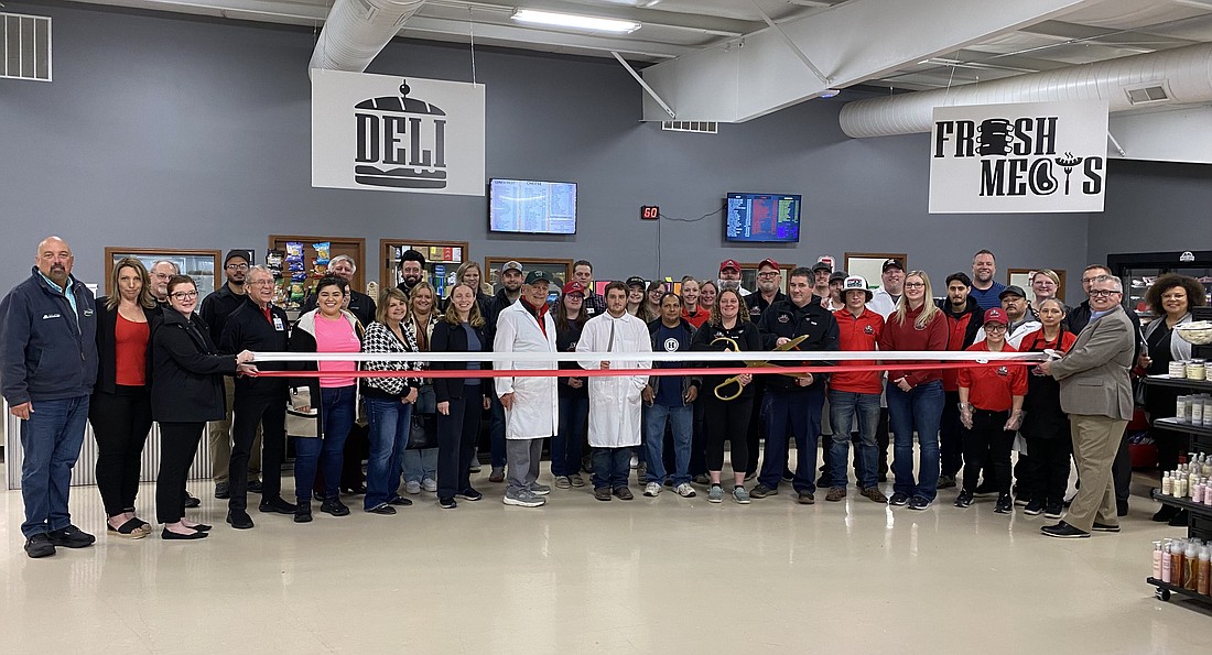 The Kosciusko Chamber of Commerce and Whitley County Chamber of Commerce had a double ribbon-cutting for Owens Fresh Meat Market, 6287 Ind. 15, Leesburg, on Friday. Photo by Leah Sander, InkFreeNews