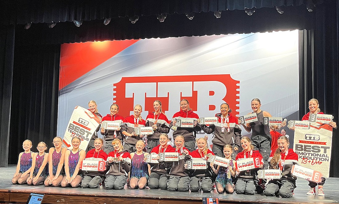 Pictured (L to R) are, front row: Kinley Sleighter, Charlotte Augustine, Natalee Stetzel, Alexis Cochran, Bella Boley, Annabel Clark, Brooklynn Rolston, Makenna Miller, Kayanna Secrist, Alexis Reece, Lillian Simpson, Macie Marshall, Emma Bradford; second row: Laicey Snyder, Madilyn Bender, Olivia Mabee, Mya Heaton, Hailey Borsa, Dakota Gardner, Malori McDaniels, Lily Kincaid. Photo Provided