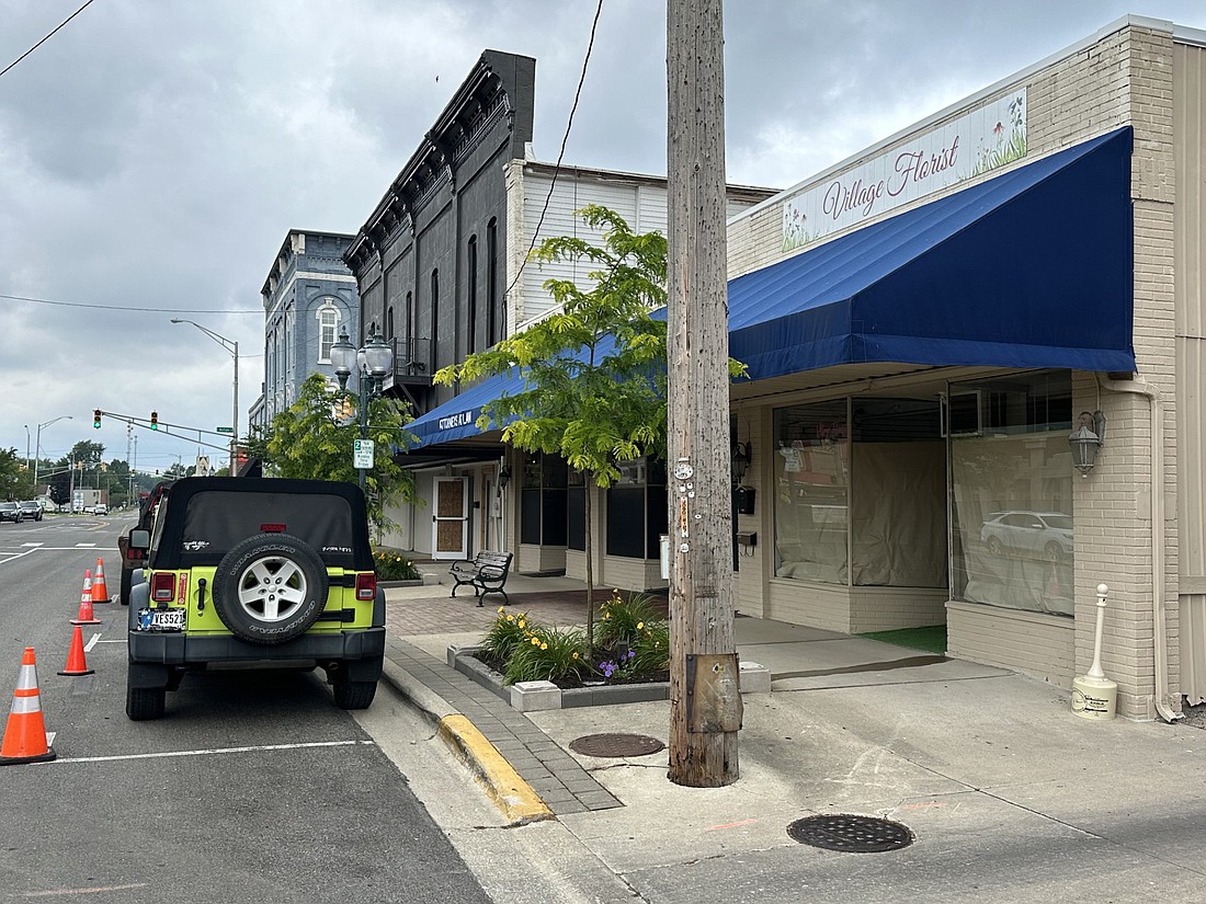 The Warsaw Traffic Commission on Wednesday took no action on a request to reduce parking from two hours to 45 minutes in front of the Village Florist Shop, 111 E. Market St. Photo by David Slone, Times-Union