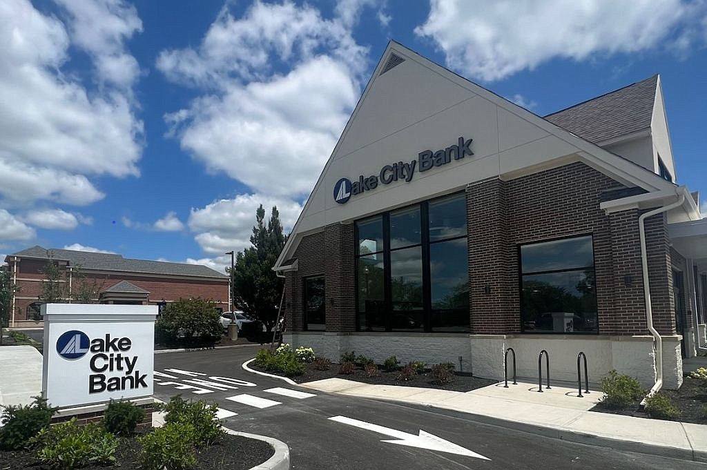 Pictured is the newest Lake City Bank branch in Carmel.