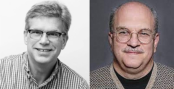 Pictured (L to R) are Scott Klusendorf and Roger Grossman. Photos Provided.