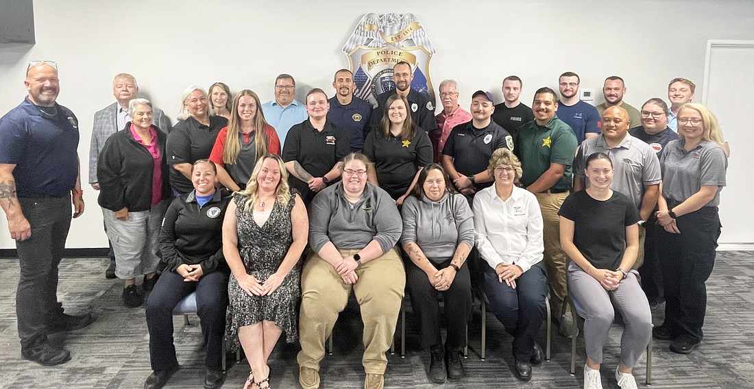 The second cohort of Crisis Intervention Team officers graduated Friday evening. Photo Provided.