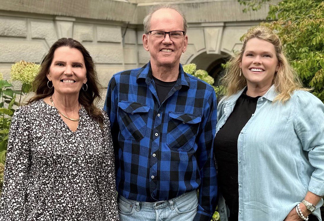 Edward and Patricia’s children (L to R) Cathy Carter, William Likens and Christy Singrey were invited to celebrate the establishment of a fund at the Community Foundation by their late parents. Photo Provided.