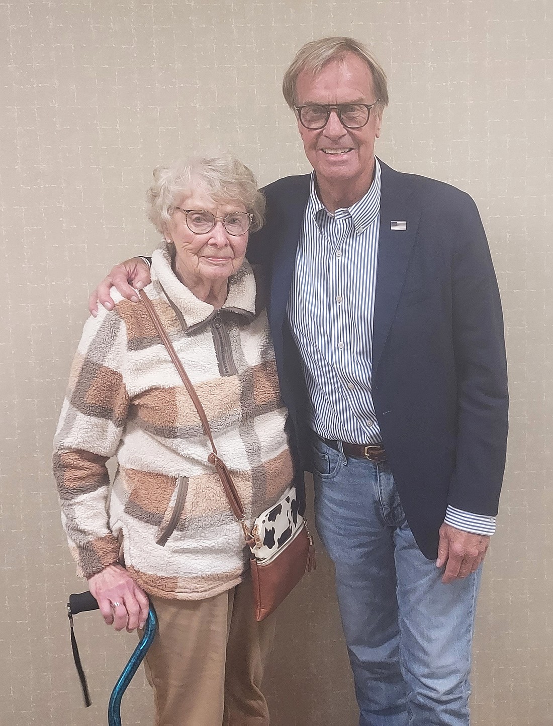 Pictured (L to R) are Marie and Kip Tom. Photo by Jackie Gorski, Times-Union