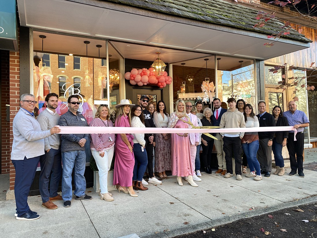 The Kosciusko Chamber of Commerce had a ribbon-cutting for Glam Boutique on Friday to celebrate its 10th anniversary and move to 108 E. Center St., Warsaw. Photo by Leah Sander, InkFreeNews