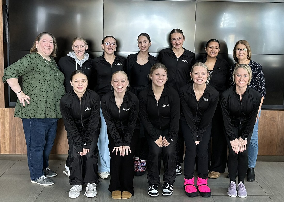 Pictured (L to R) are, first row: Alexis Cochran, Kayanna Secrist, Makenna Miller, Olivia Mabee, Kristina Collier, MDE; second row: Tammy Seibold, MDE; Alexis Reece, Natalee Stetzel, Mya Heaton, Malori McDaniels, Dakota Gardner, Deb Collier, MDE. Not pictured are Claire Arnett, CDE, Annabel Clark, Katie Jones and Reagan Ross. Photo Provided.