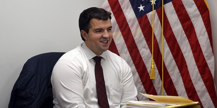 Pictured is Leesburg town attorney Nick Jacobs. Photo by Lasca Randels, InkFreeNews