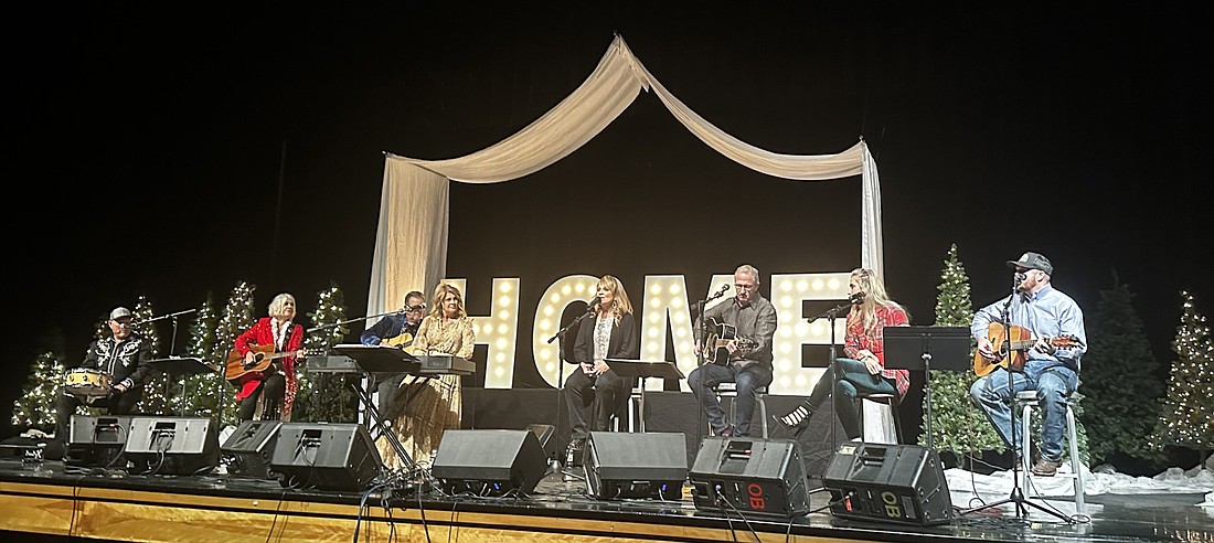 The 11th annual A Country Christmas with Susie McEntire featured a total of eight performers on the Lakeview Middle School stage. Photo by David Slone, Times-Union.