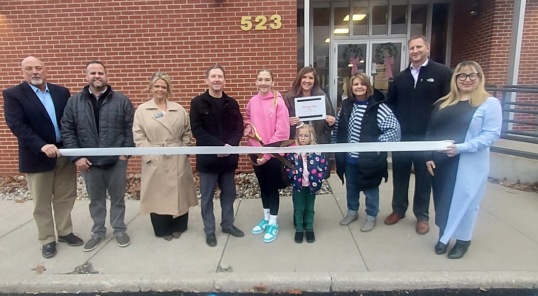 Kosciusko Chamber of Commerce held a ribbon-cutting for Dream Big Co. Wednesday. Photo by Jackie Gorski, Times-Union