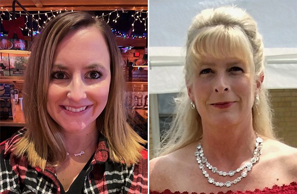 Pictured (L to R) are Ashley Gearhart and Ann Wiesehan. Photos provided.