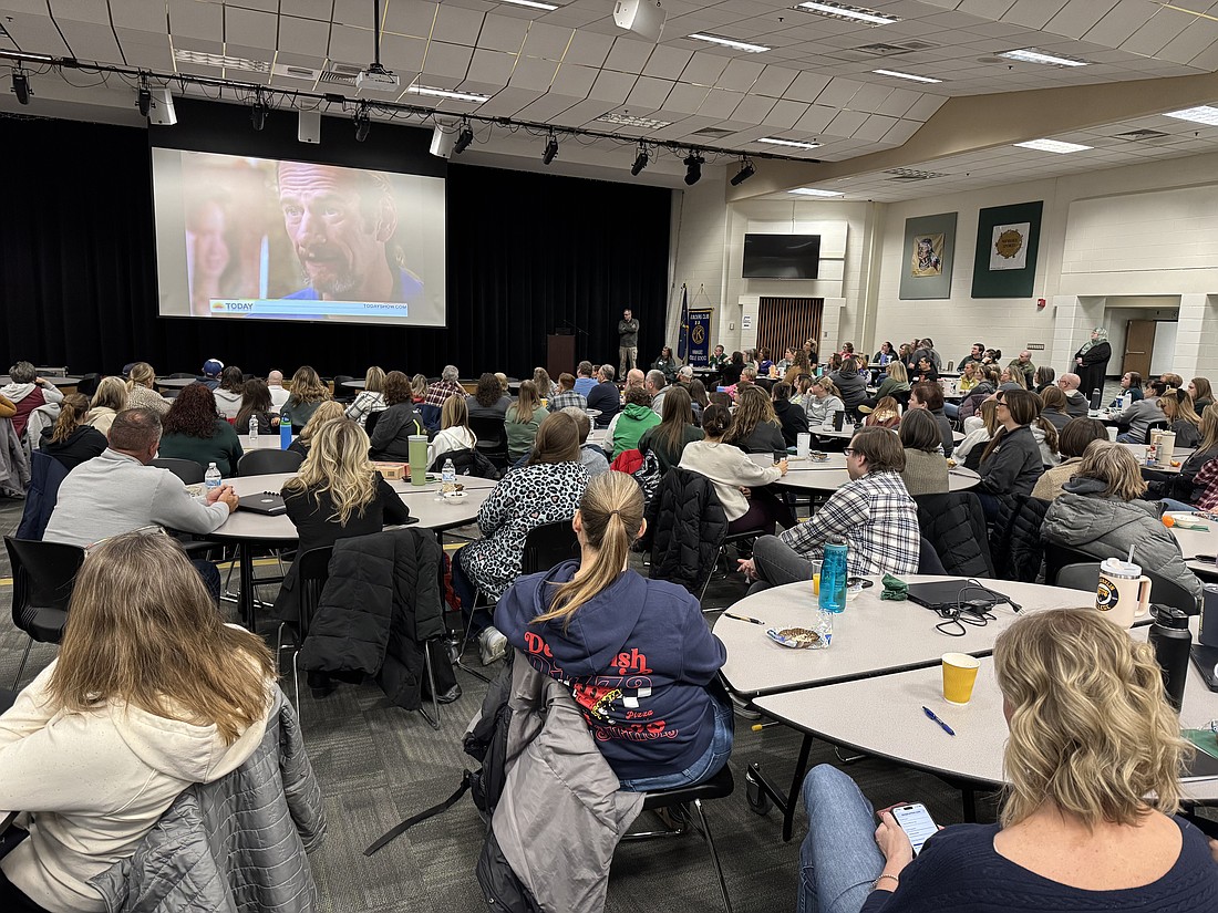 On Monday, Wawasee Community Schools staff participated in an in-depth Standard Response Protocol and Standard Reunification Method training led by the I Love U Guys Foundation. Photo Provided.