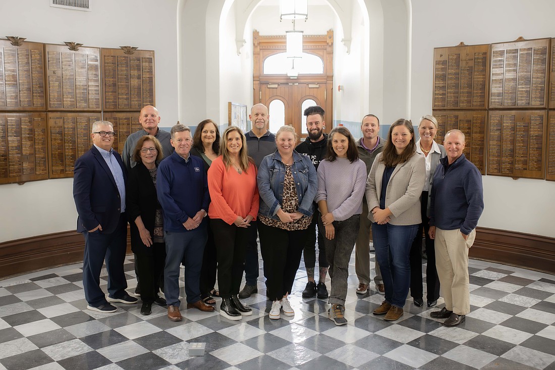 Pictured are members of the Main Street Warsaw Board of Directors. Photo by Lauren Klusman Twombly, Kosciusko Chamber of Commerce