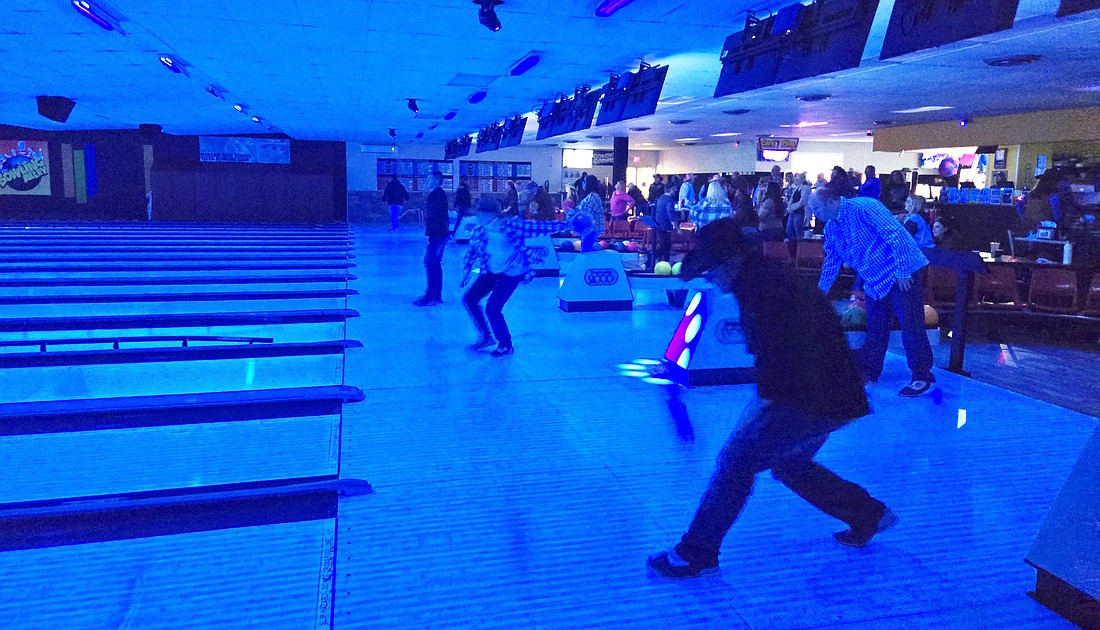 About 200 people participated in Saturday’s Bowl For Kids’ Sake fundraiser for Big Brothers Big Sisters. Photo by Jackie Gorski, Times-Union