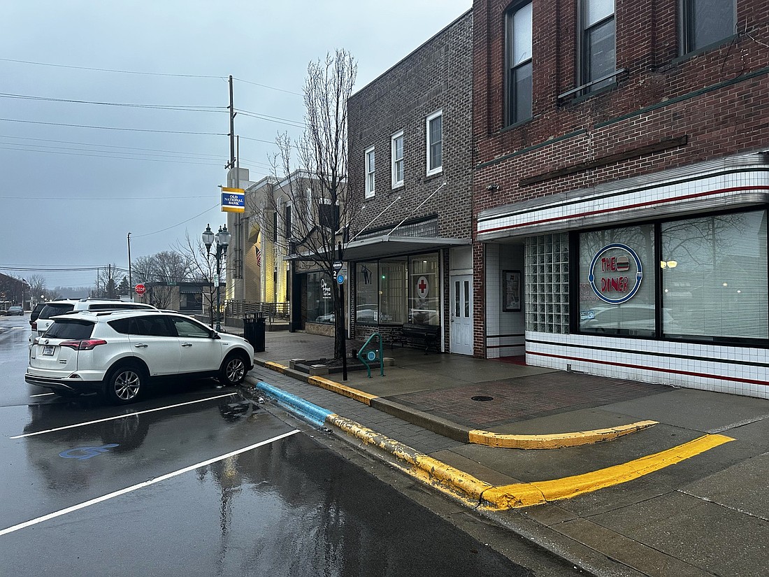 Shauna Perkins, co-owner of The Diner, brought up some downtown Warsaw parking issues to the Warsaw Traffic Commission, particularly those in front of her business. Photo by David Slone, Times-Union