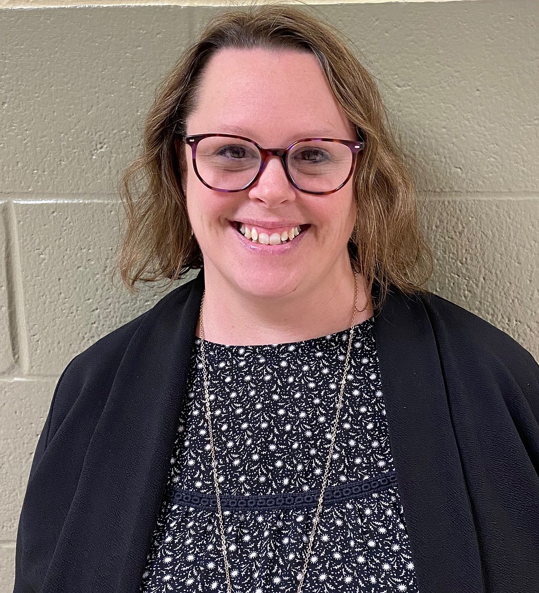 Ashlie Schlemmer is the new Tippecanoe Valley School Corporation director of communications, marketing and grants. Photo by Leah Sander, InkFreeNews