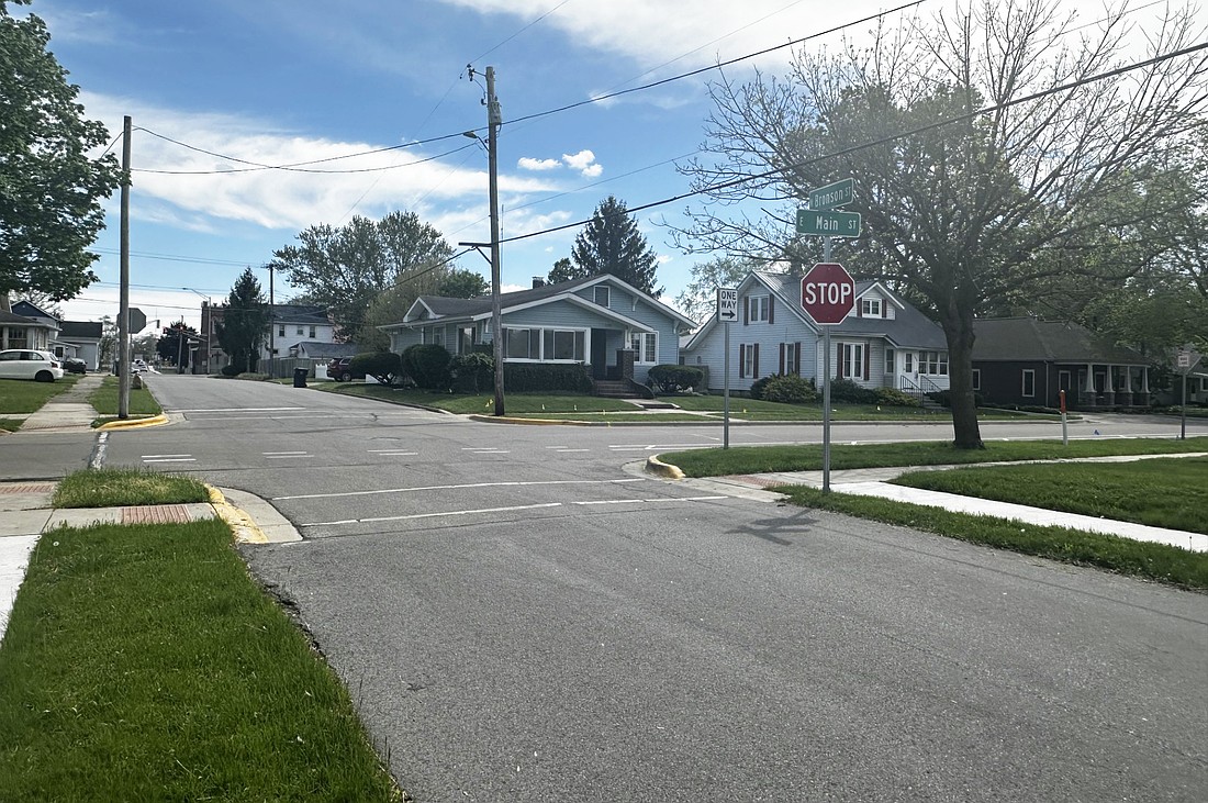 Pictured is the southbound view of the intersection of Main and Bronson streets in Warsaw. Photo by David Slone, Times-Union