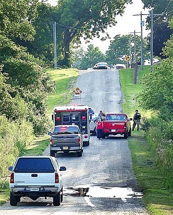 Mentone Standoff Ends Peacefully