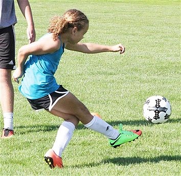 Spartan Athletics Holds Soccer Camp