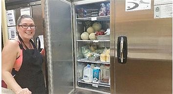 Beaman Home Refrigerator Made Possible By Warsaw Church