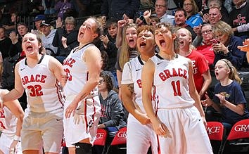 Grace College Women Clip Eagles In OT