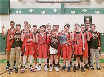Edgewood Wins Eighth Grade Boys Basketball NELMSC Championship