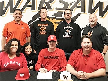 Tigers’ Patton Signs To Play Baseball At Wabash