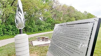 Third Sculpture Dedicated Along Winona Heritage Trail