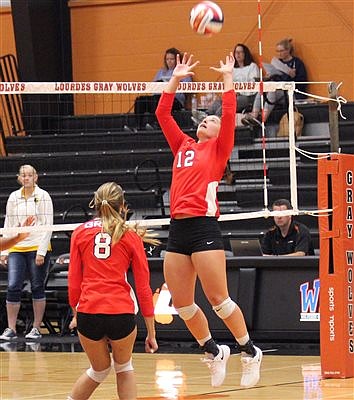 Lady Lancer Spikers Win Twice Over The Weekend