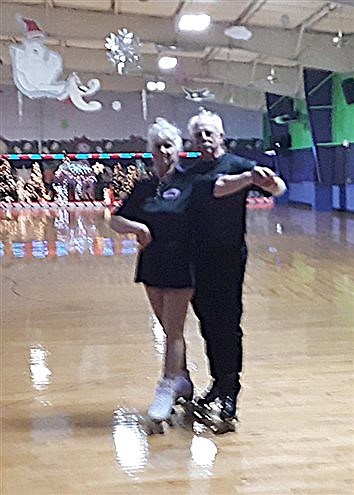 Dance Roller Skating Couple Find It To Be ‘A Fun Thing To Do’