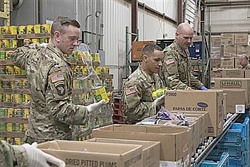 Indiana National Guard Helps Feed Community During COVID-19 Response