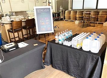 Warsaw Distilling Company Producing Hand Sanitizer