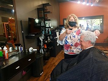 Hair Stylists Finding Themselves Busy After Reopening