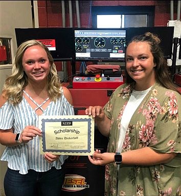 Dickerhoff Receives NTPDA Scholarship