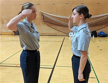 Owens Recognized As JROTC DAR Outstanding Female Cadet