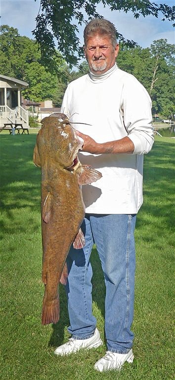 Early-Rising Angler Lands An Estimated 60-Pound Catfish At Pike Lake Thursday