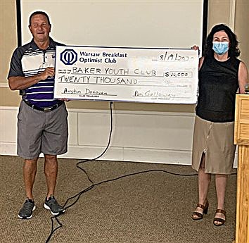 Optimists Donates $20K To BYC