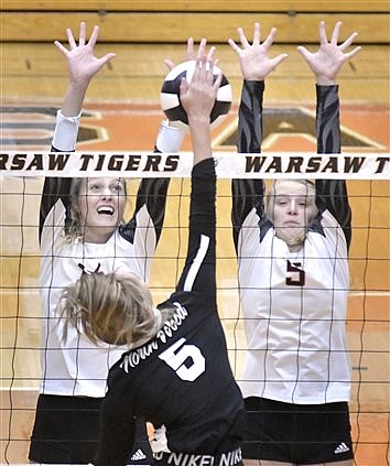 Tiger Volleyball Downs Short-Handed Panthers