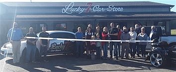 Lucky 7 Car Store Has Ribbon-Cutting For New Location