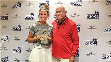 Grace’s Harvey Wins NCCAA Wood Award