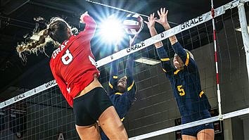 Grace Enjoys 3-0 Sweep Over Spring Arbor