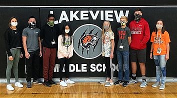 Lakeview Middle School Mental Attitude Award Winners