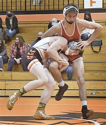 Warsaw Wrestlers Battle Plymouth