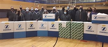 Zimmer Biomet Donates Supplies To BYC, YMCA