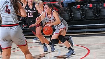 Lady Lancers Rally For Win Over IU Kokomo Cougars